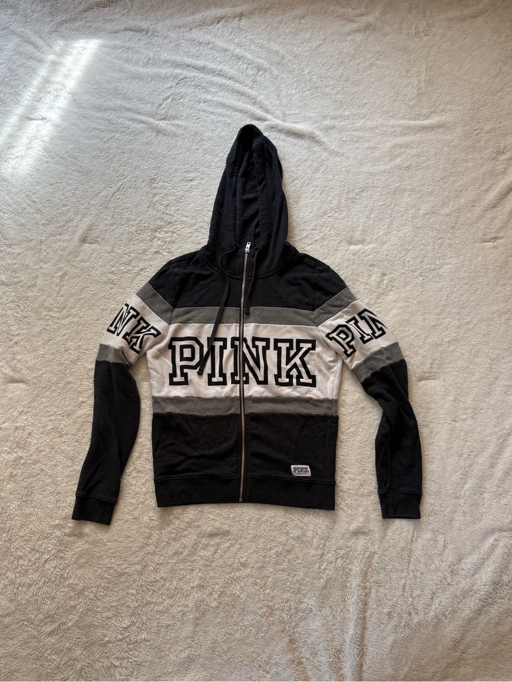 VS PINK Full zip sweatshirt